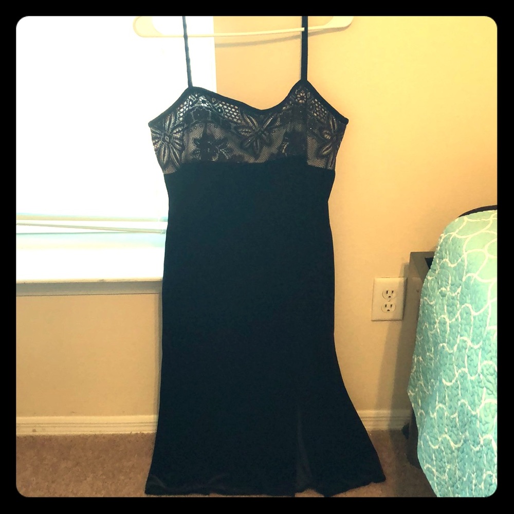 Formal dress with matching cardigan